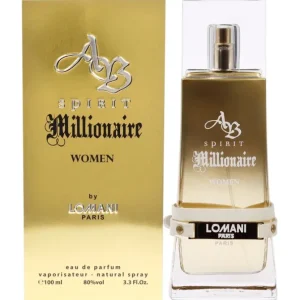 AB Spirit Millionaire by Lomani for Women - 3.3 oz EDP Spray