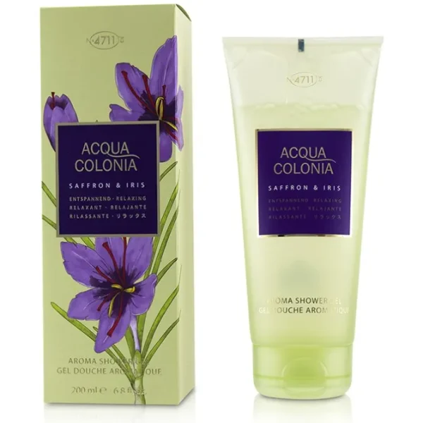 Acqua Colonia Saffron & Iris Aroma Shower Gel