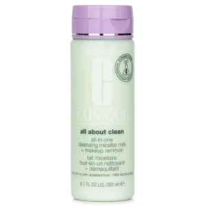 All about Clean All-In-One Cleansing Micellar Milk + Makeup Remover - Very Dry to Dry Combination