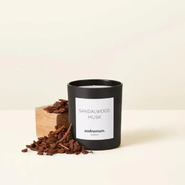 Ambustum Sandlewood Musk Scented Candle