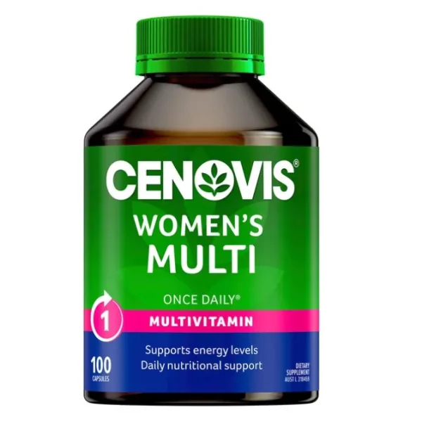 [Authorized Sales Agent] Cenovis Once Daily Women's Multi - 100 Capsules