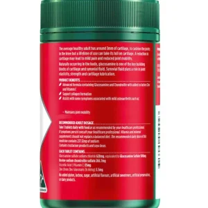 [Authorized Sales Agent] Nature's Own Glucosamine & Chond ADV - 180 tablets
