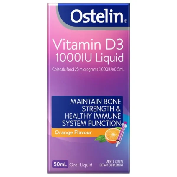 [Authorized Sales Agent]Ostelin Vitamin D Liquid (adult) 50ml