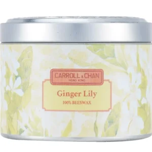 100% Beeswax Tin Candle - Ginger Lily