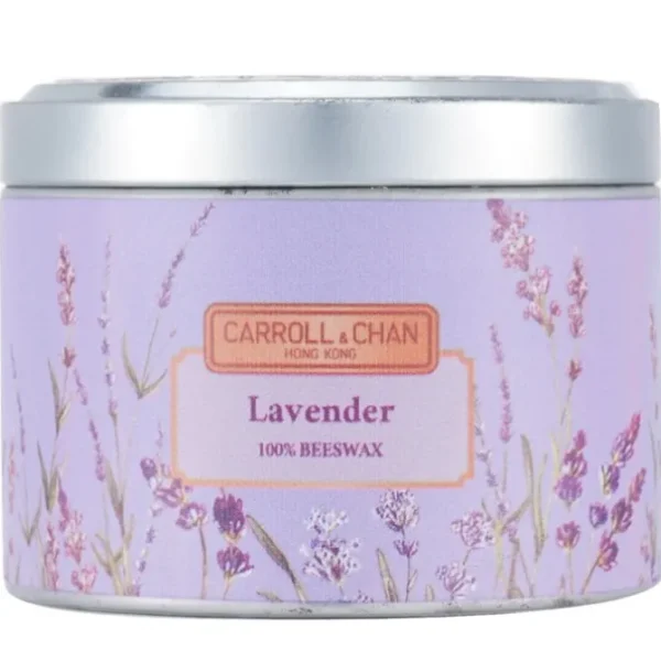 100% Beeswax Tin Candle - Lavender