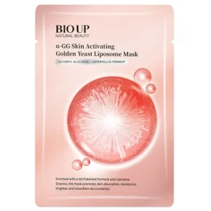 BIO UP a-GG Skin Activating Golden Yeast Liposome Mask