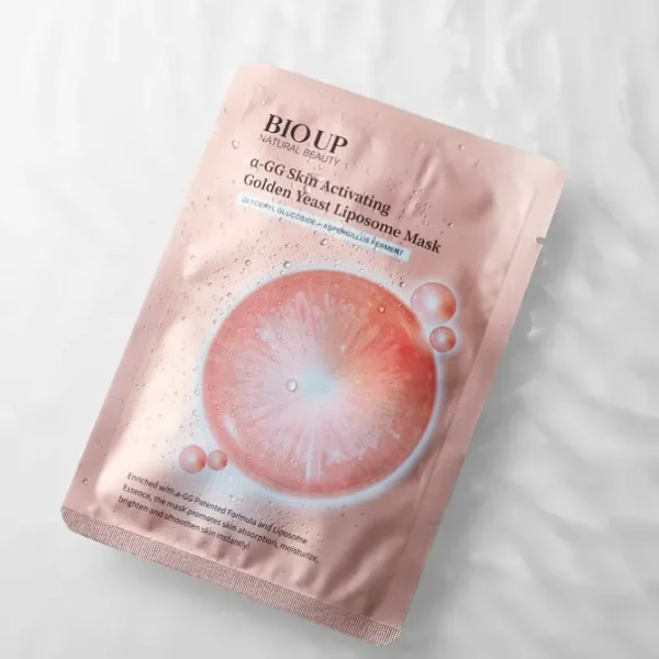 BIO UP a-GG Skin Activating Golden Yeast Liposome Mask