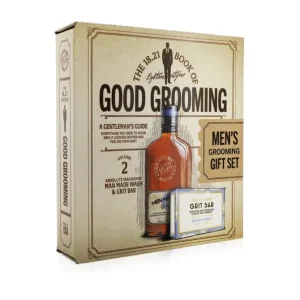 Book of Good Grooming Gift Set Volume 2: Absolute Mahogany (Wash 532ml + Grit Bar 198g )