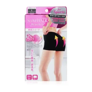 Buttocks Shorts for Sports, #Black (Size: L)