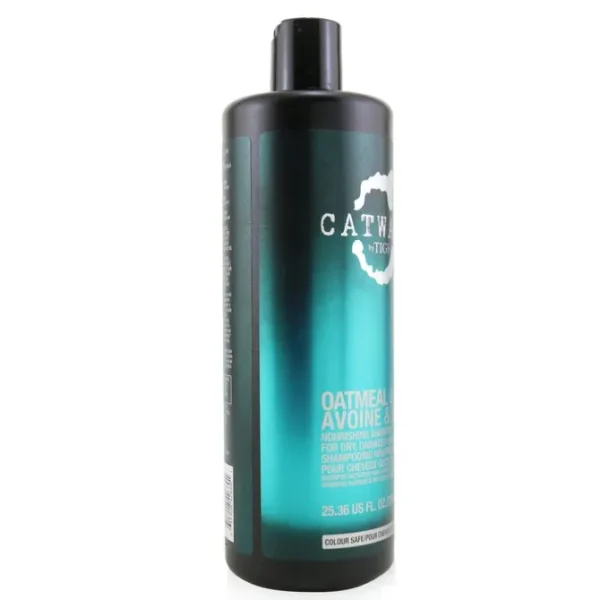 Catwalk Oatmeal & Honey Nourishing Shampoo - For Dry, Damaged Hair (Cap)