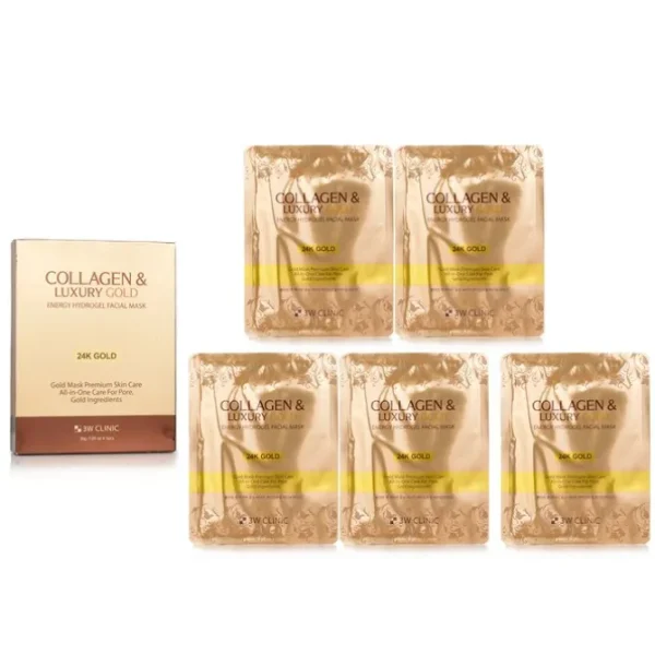 Collagen & Luxury Gold Energy Hydrogel Facial Mask