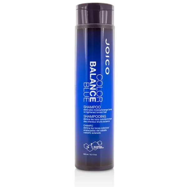 Color Balance Blue Shampoo (Eliminates Brassy/Orange Tones on Lightened Brown Hair)