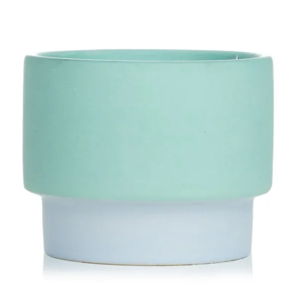 Color Block Ceramic Candle - Saltwater Suede