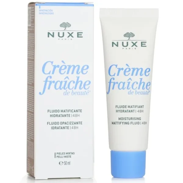 Creme Fraiche De Beaute 48H Moisturising Mattifying Fluid
