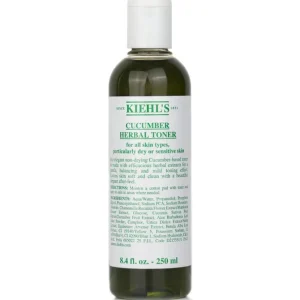 Cucumber Herbal Alcohol-Free Toner - For Dry or Sensitive Skin Types