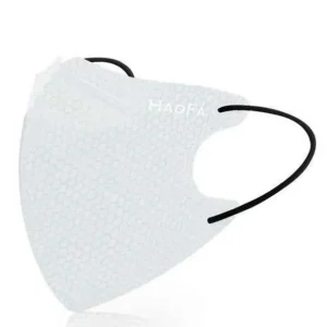 3D airtight stereoscopic medical mask (Taiwan N95 specification) Snow Fox White | 30 S Size upgrades