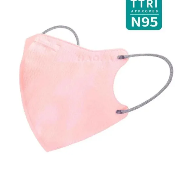 3D N95 Medical Mask (Taiwan N95 Specification) Sakura Pink | 30pcs M Size