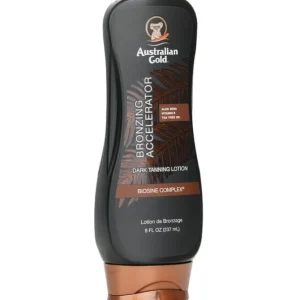 Dark Tanning Accelerator Lotion With Bronzers