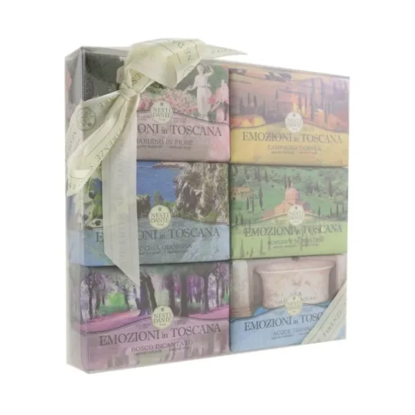 Emozioni In Toscana The Collection Gift Set (#Gardino In Flore, #Campagna Dorata, #Macchia Odorosa, #Borghi E Monasteri, #Bosco Incantato, #Thermal Water)