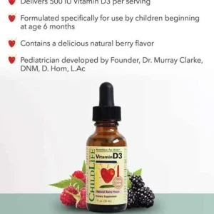 Essentials Vitamin D3 Natural Berry Flavor