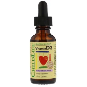 Essentials Vitamin D3 Natural Berry Flavor