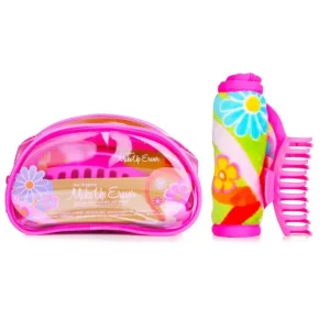 Flowerbomb Set (1x MakeUp Eraser Cloth + 1x Hair Claw Clip + 1x Bag)