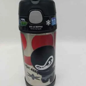 FUNtainer Stainless Steel Vacuum Insulated Drink Bottle -Ninja