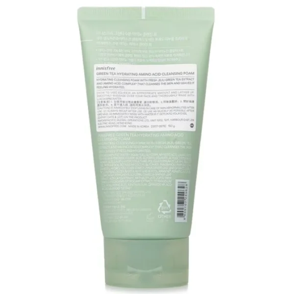 Green Tea Hydrating Amino Acid Cleansing Foam