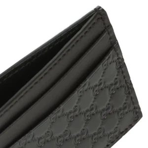 Gucci Microguccissim a Card Holder 262837 - Brown