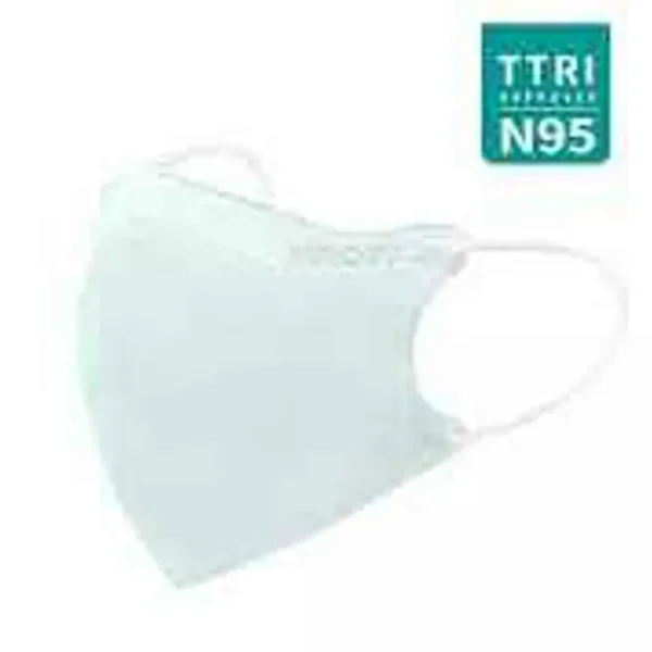 HAOFA N95 mask (Taiwan N95 specification) MN soft light type - mint blue XS Size Kid's type