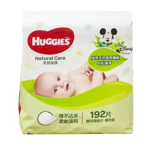 Huggies - Natural Care Baby Wipes 192pcs