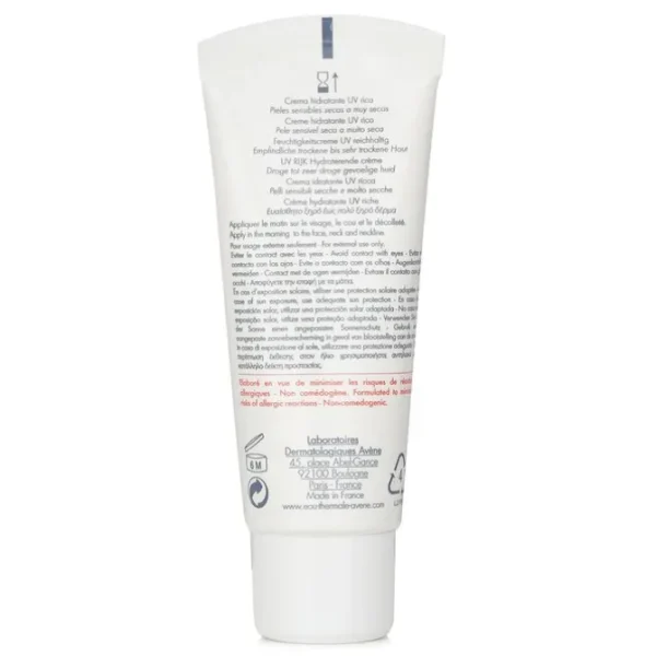 Hydrance UV RICH Hydrating Cream SPF 30 - For Dry to Very Dry Sensitive Skin