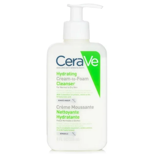 Hydrating Cream-To-Foam Cleanser