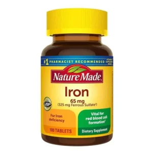 Iron 65mg Dietary Supplement