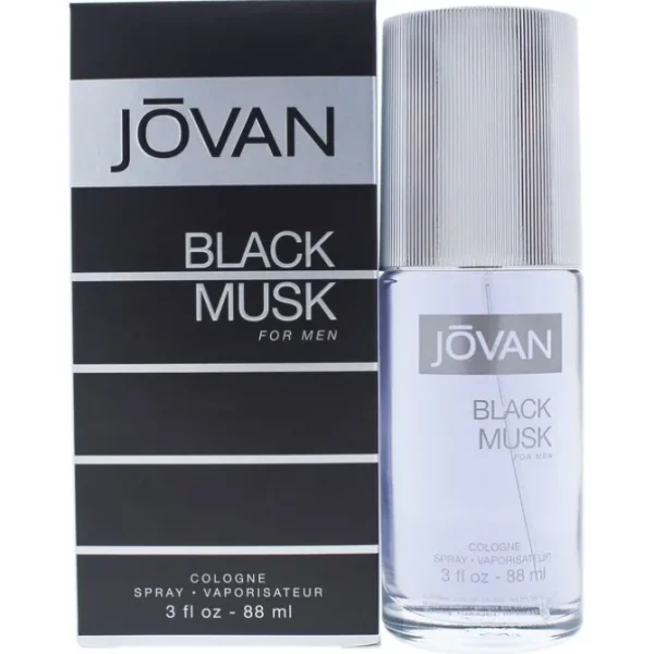 Jovan Black Musk by Jovan for Men Cologne Spray