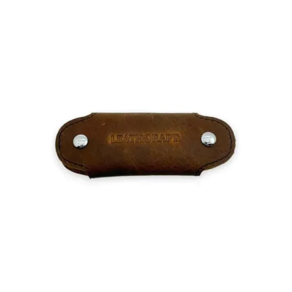 KAIRO Distressed Leather Business Key Cover(Coffee)