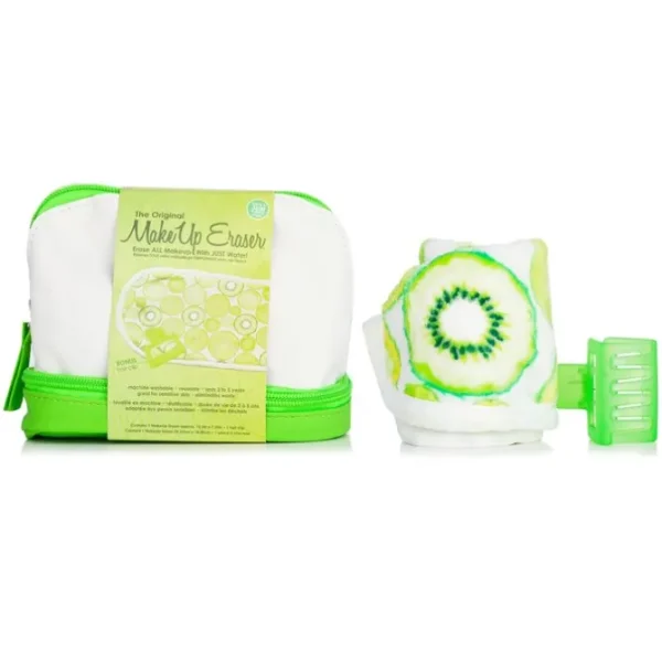 Key Lime Set (1x MakeUp Eraser Cloth + 1x Hair Clip + 1x Bag)