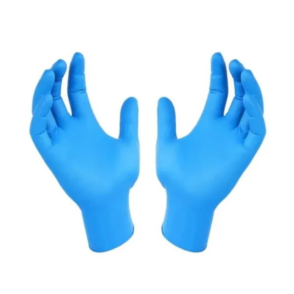 KQ - Vitrile Disposable Vinyl & Nitrile Blend Gloves -blue (S)