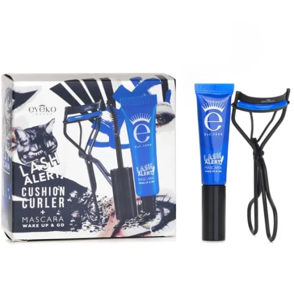 Lash Alert Cushion Curler & Mascara Set: Curler + Mascara 4ml