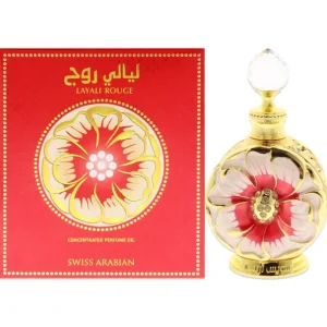 Layali Rouge by Swiss Arabian for Women Parfum Oil