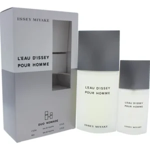 Leau Dissey Pour Homme by Issey Miyake for Men - 2 Pc Gift Set 4.2oz EDT Spray, 1.3oz EDT Spray