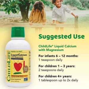 Liquid Calcium with Magnesium (Natural Orange Flavor)