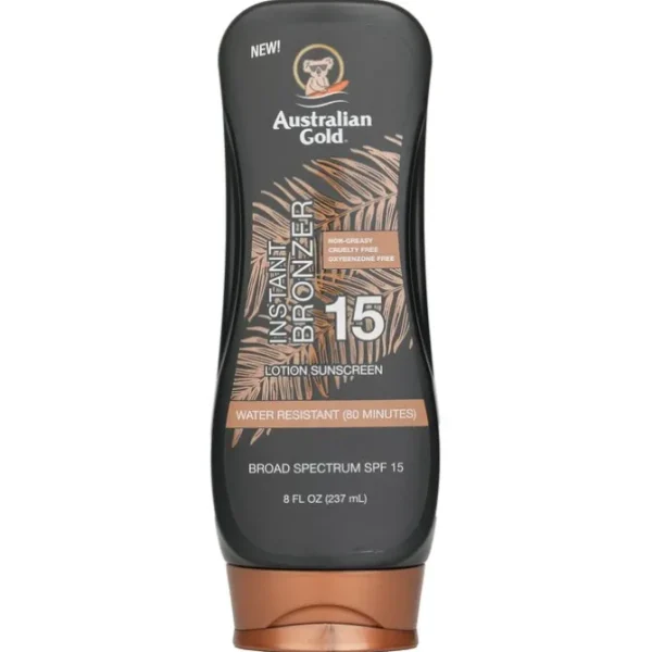 Lotion Sunscreen SPF 15 with Instant Bronzer