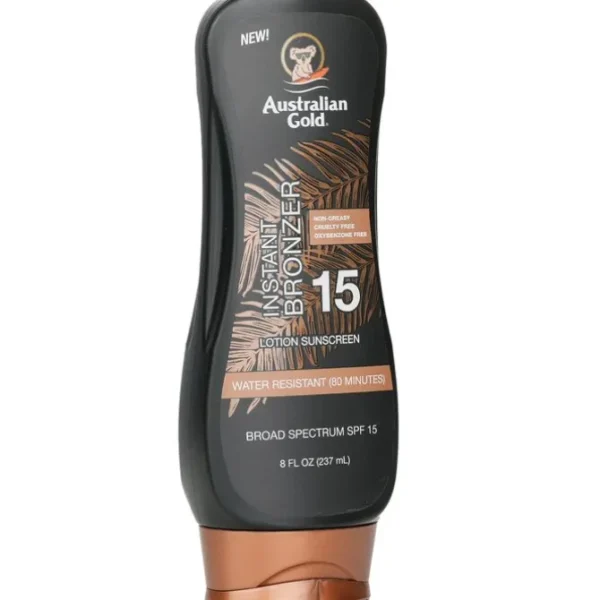 Lotion Sunscreen SPF 15 with Instant Bronzer