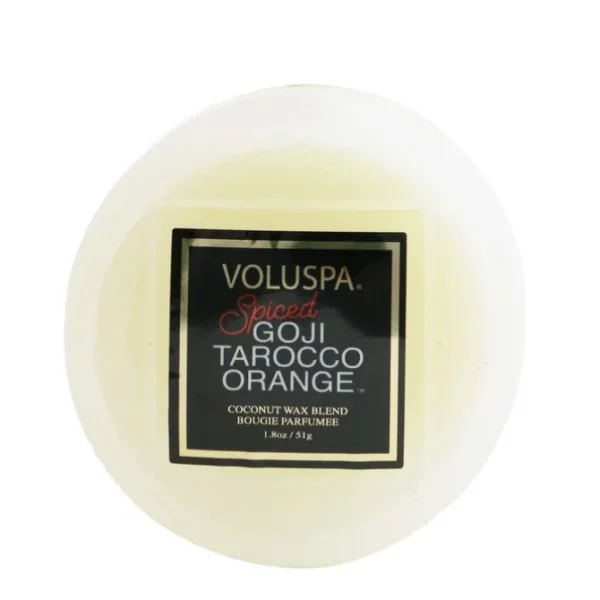 Macaron Candle - Spiced Goji Tarocco Orange