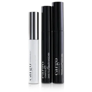 Mascara Kit: 1x Dare To Flair Mascara, 1x Texalash Mascara, 1x Swimmables Waterproof Mascara Topcoat