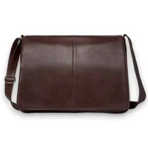 MAVERICK Business Full Grain Leather Messenger Bag(Brown)