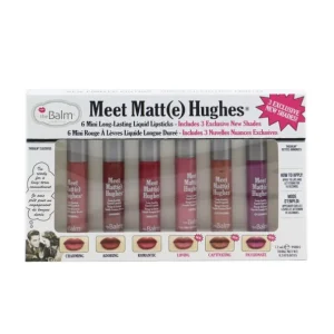 Meet Matt(e) Hughes 6 Mini Long Lasting Liquid Lipsticks Kit