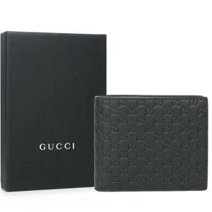 Microguccissim a GG Logo Leather Coin Wallet 544472