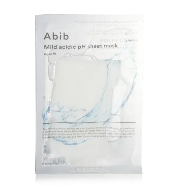 Mild Acidic PH Sheet Mask - Aqua Fit